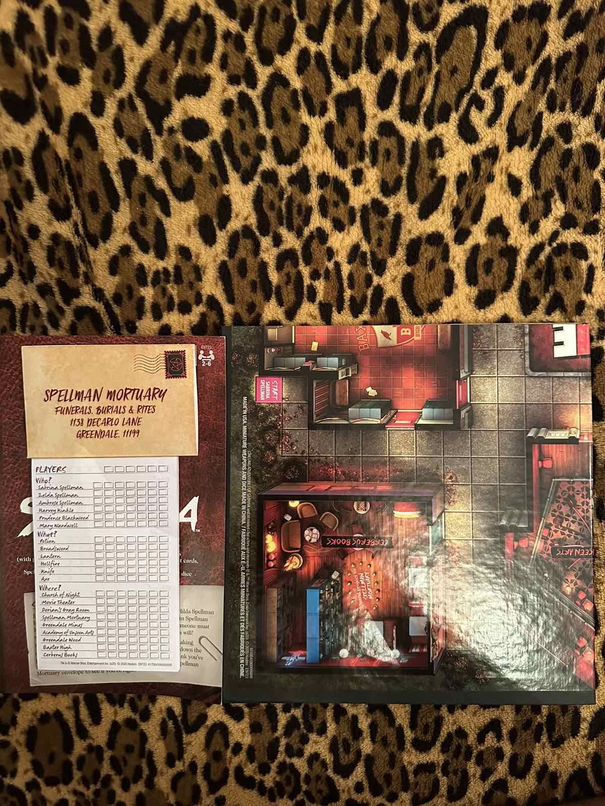 Настольная игра Cluedo Sabrina.