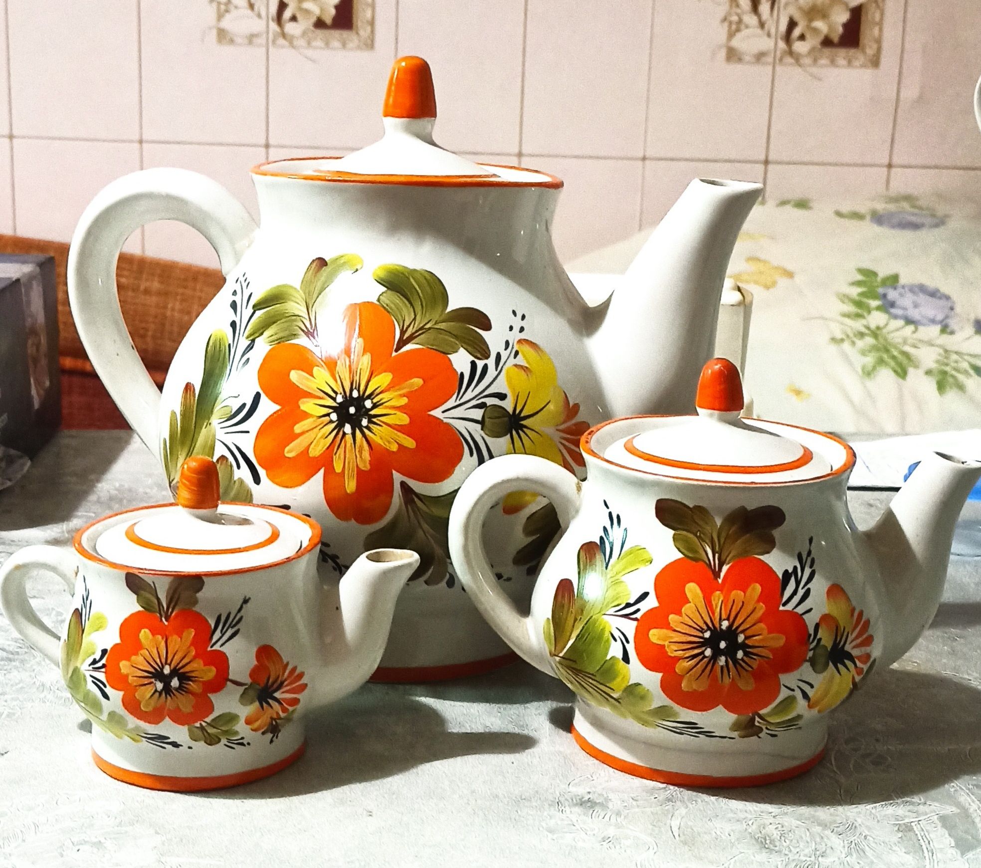 Набор Три чайника Славянск