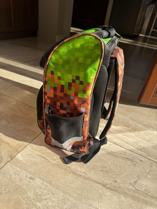 Plecak szkolny Minecraft usztywniany