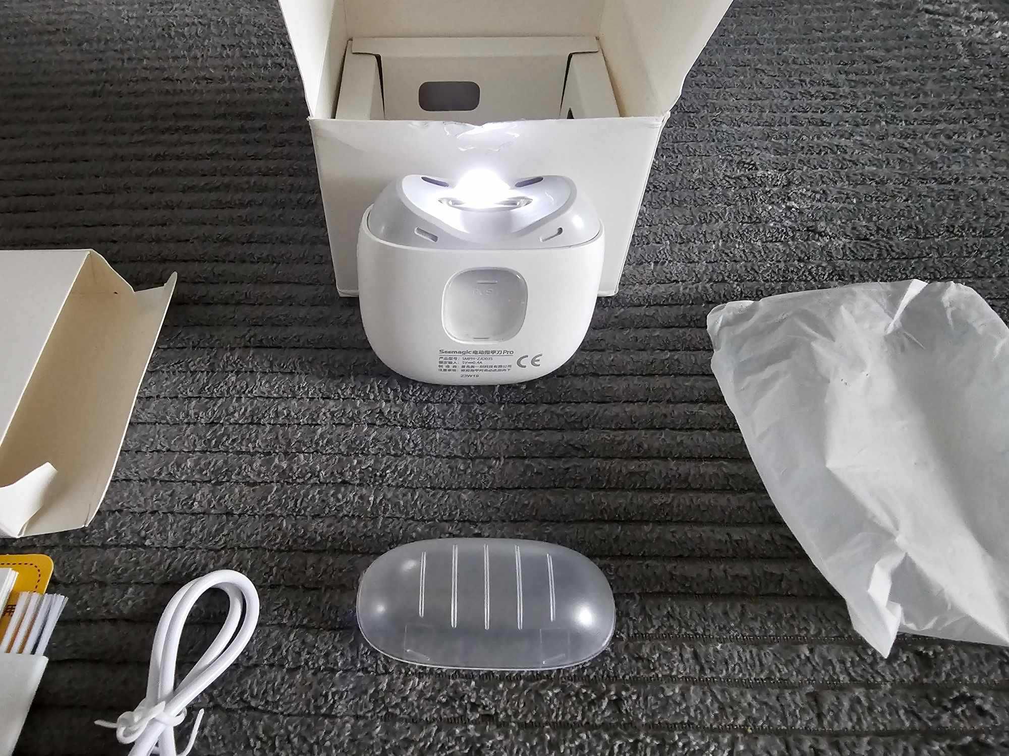 Seemagic Pro elektryczny automatyczny obcinacz do paznokci