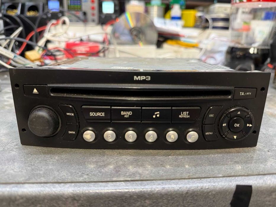 Fabryczne Radio CITROEN PSARCD441-63 C2 C3 PLURIEL PEUGEOT 1007