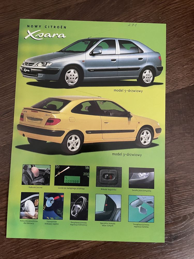 Prospekt Citroen Xsara