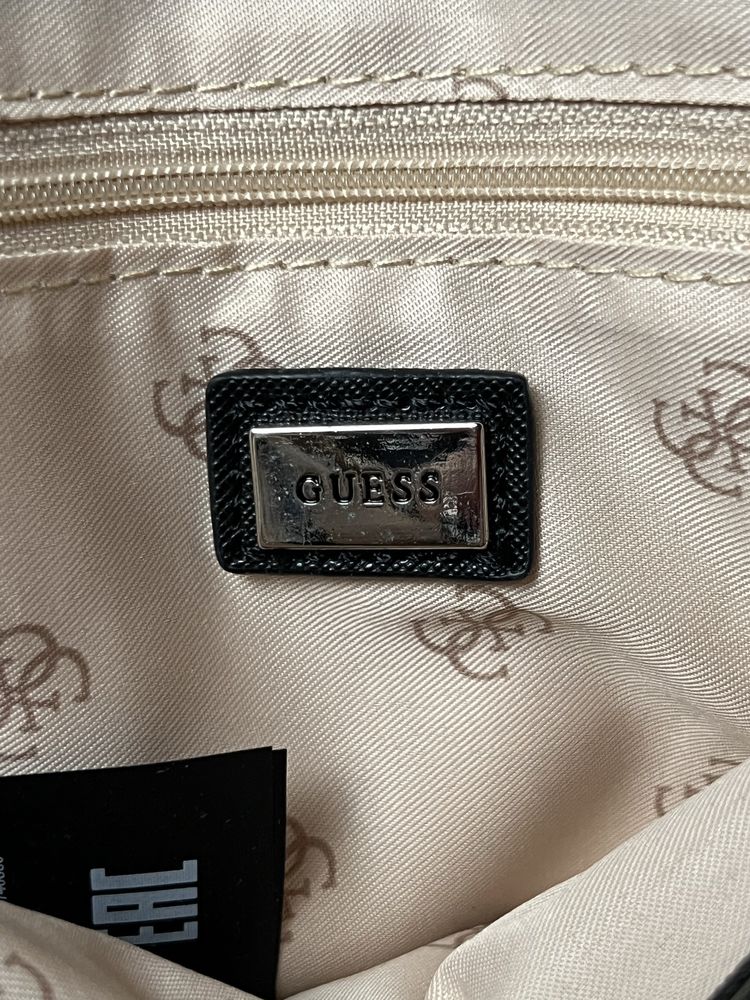 Сумка GUESS VEZZOLO SMART чорна якісна брендова чоловіча барсетка