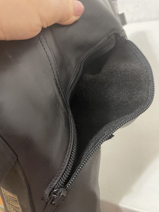 Чоботи, шкіряні, б/в, Італія, р.38