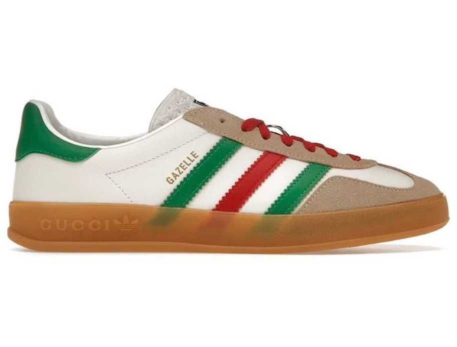 Женские кроссовки Adidas Gazelle x Gucci кросівки адідас газель гуччі