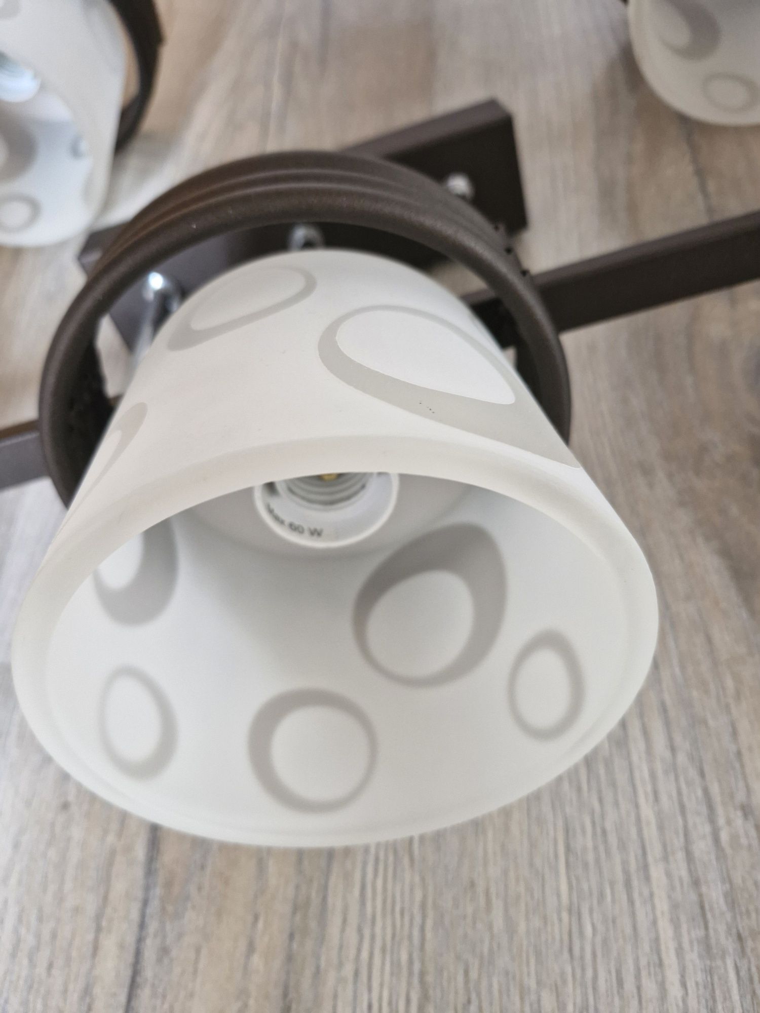 2 Lampy wiszące sufitowe żyrandol