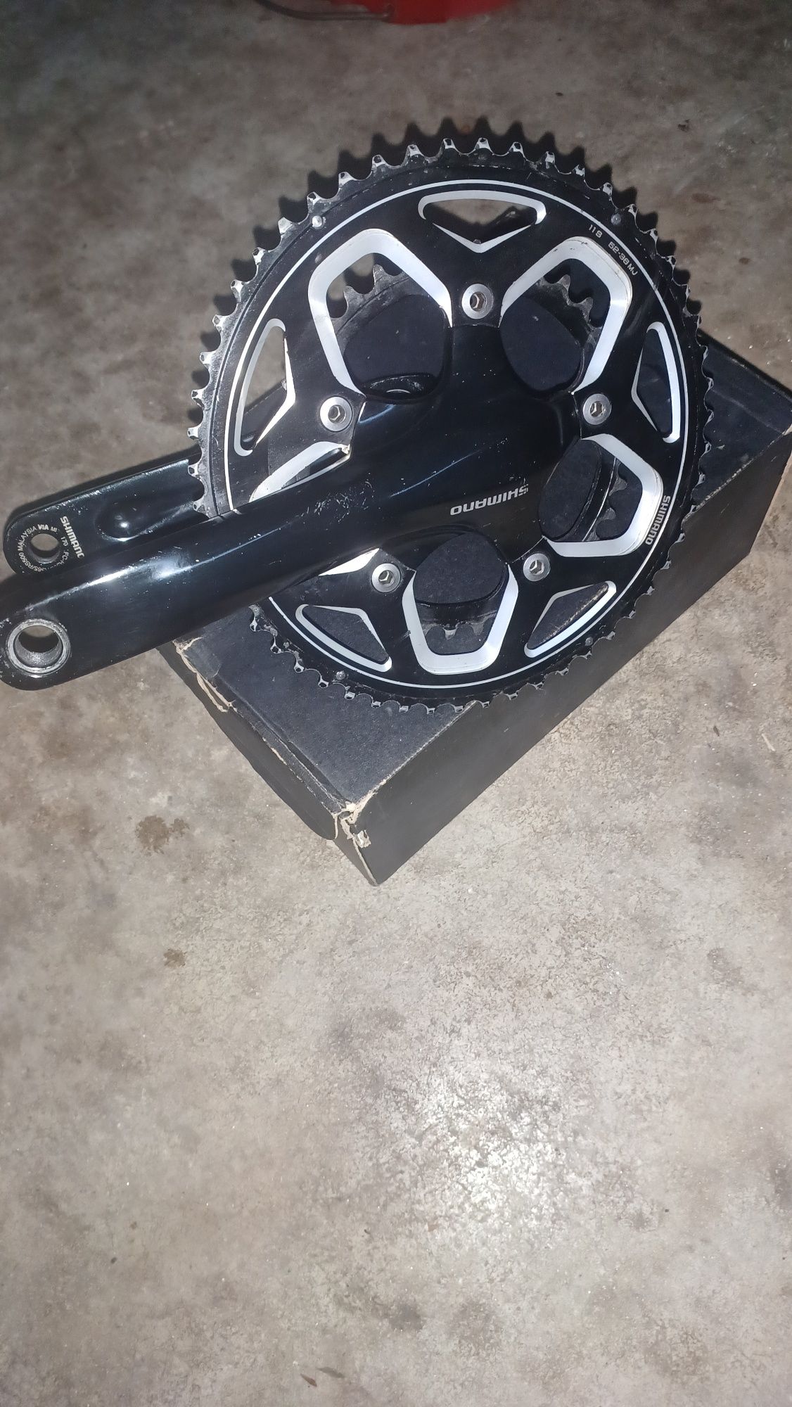 Pedaleiro Shimano estrada