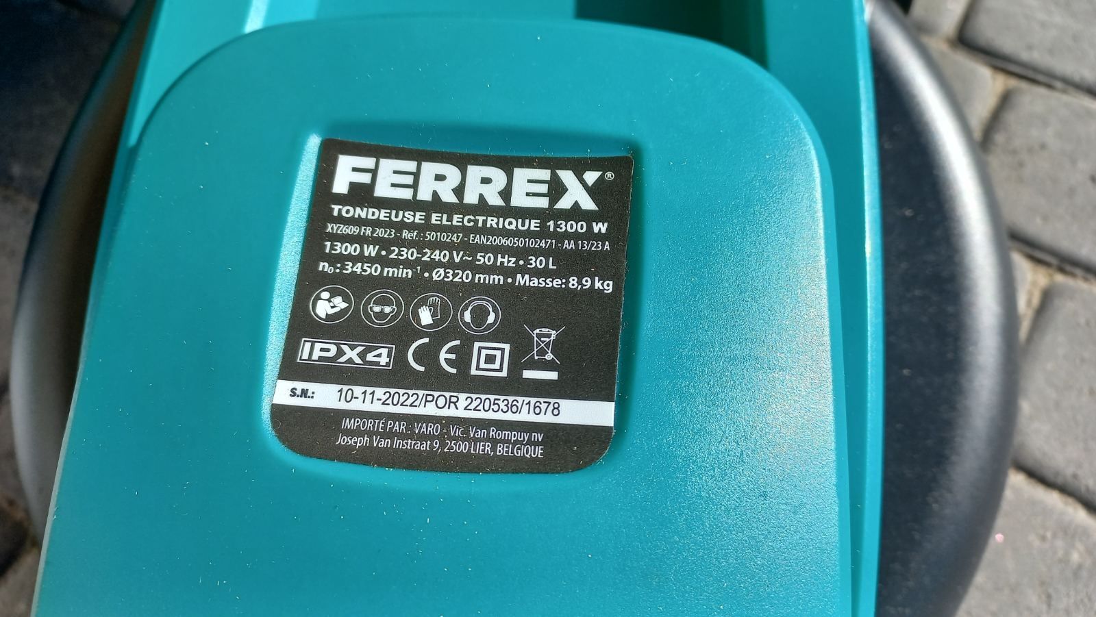 Електрогазонокосарка ferrex xyz609
