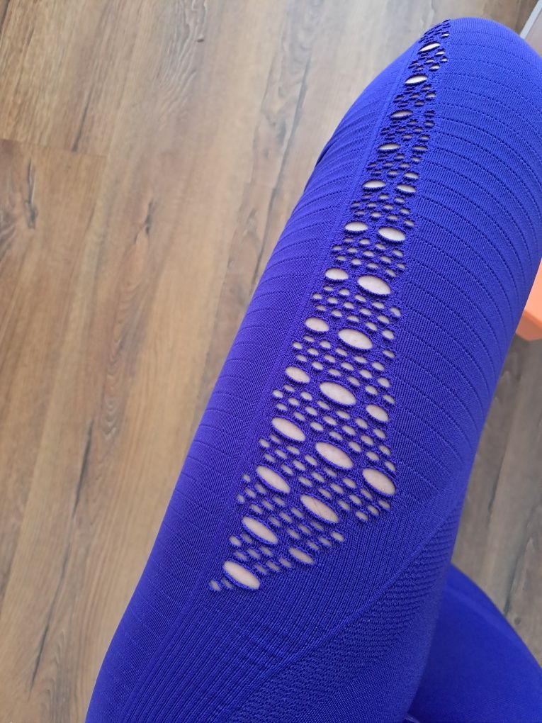 Legginsy xs fioletowe gymshark