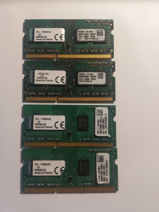 DDR3 на 4 gb 1,5v  память до ноутбука