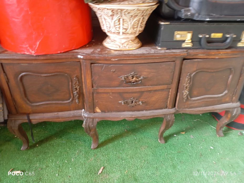 movel estudio vintage estilo pata de leao