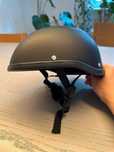 Capacete Penico Vintage Old School Retro (Preto)