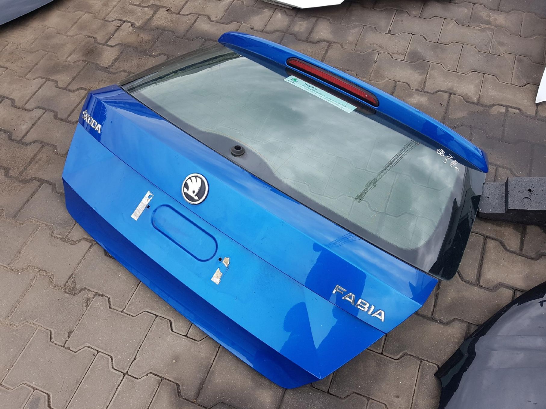 SKODA FABIA 3 III 6V 14-20r HB KLAPA BAGAŻNIKA TYŁ LF5W