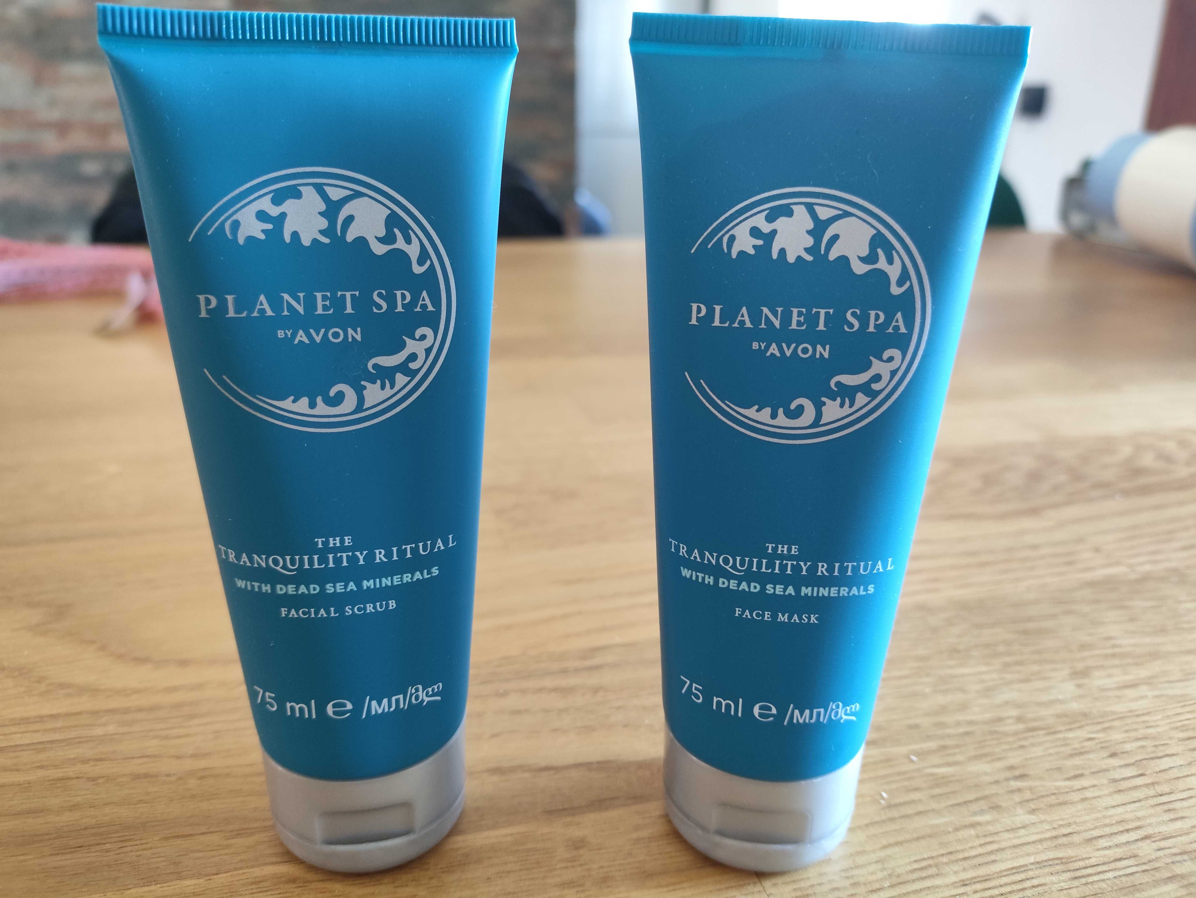 AVON maseczka i peeling do twarzy - zestaw