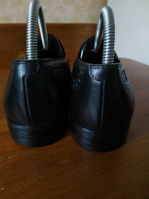 Чоловічі весільні туфлі з китицями Moreschi Італія шкіра 42 розмр/27см