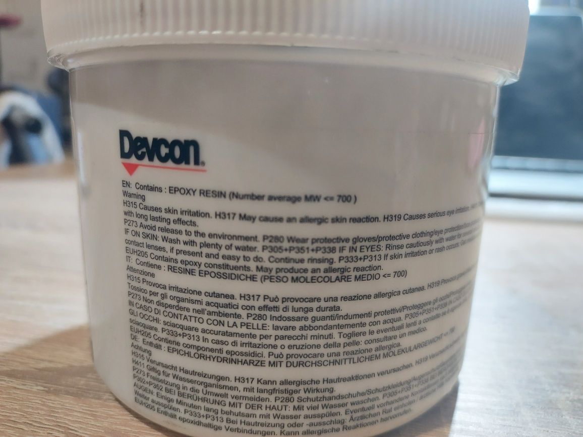 Devcon Plastic Steel Putty (Девкон, шпаклівка)