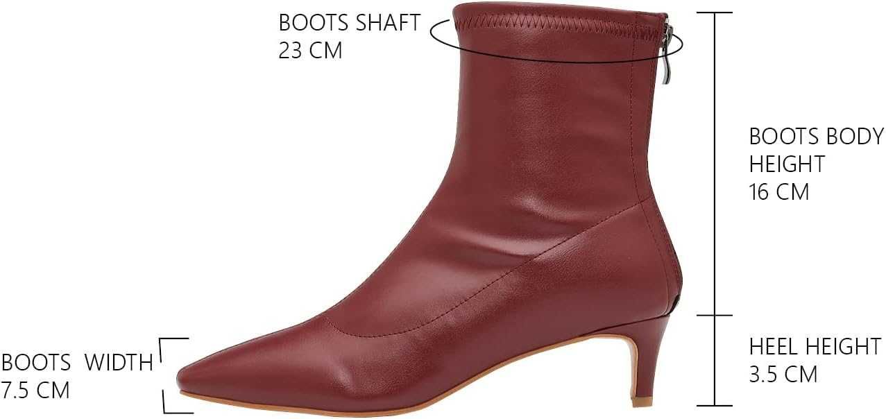 Nowe damskie buty / botki / kozaki C.Paravano !R-38! 071 !BORDO