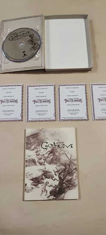 Colecionável Gollum, Smeagol - DVD