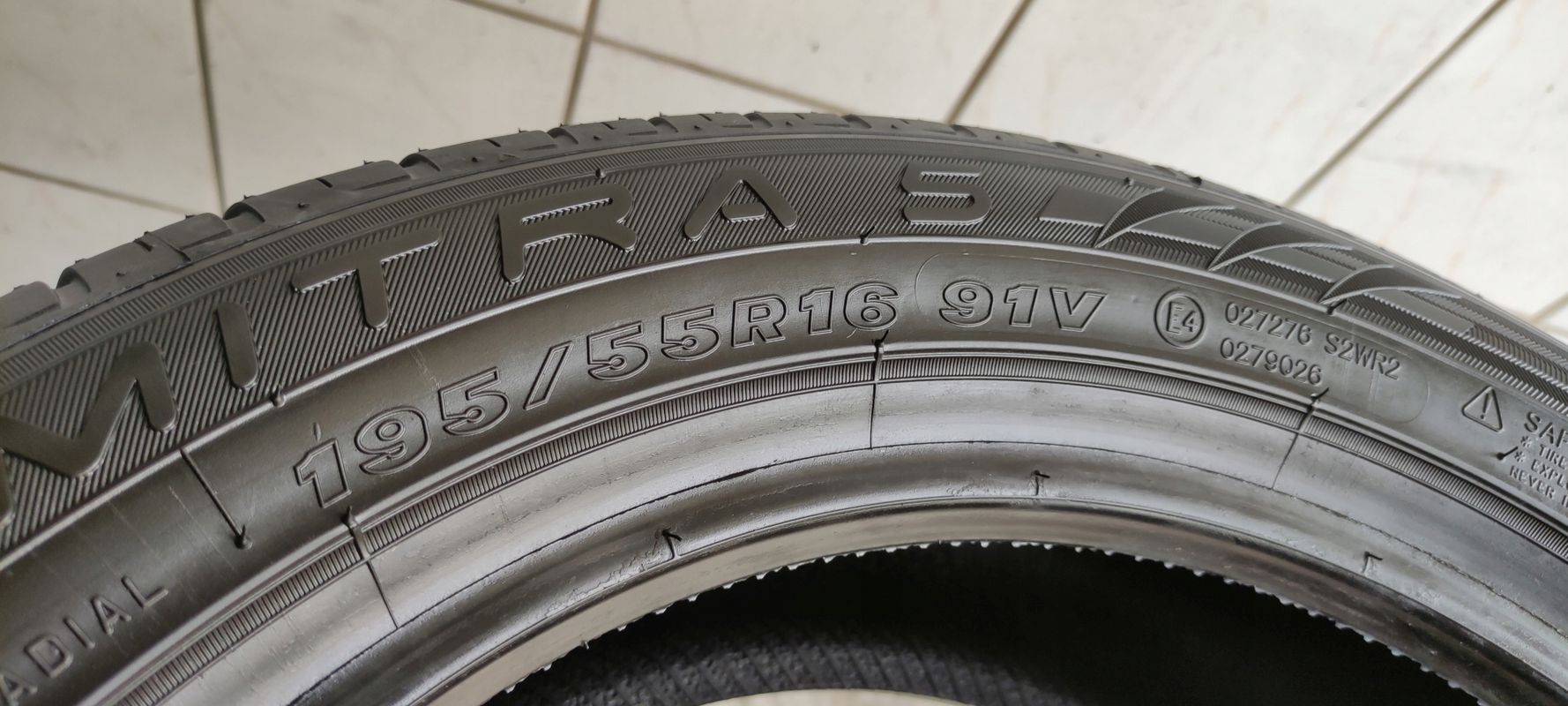 2x 195/55r16 Maxxis Premitra 5/91v