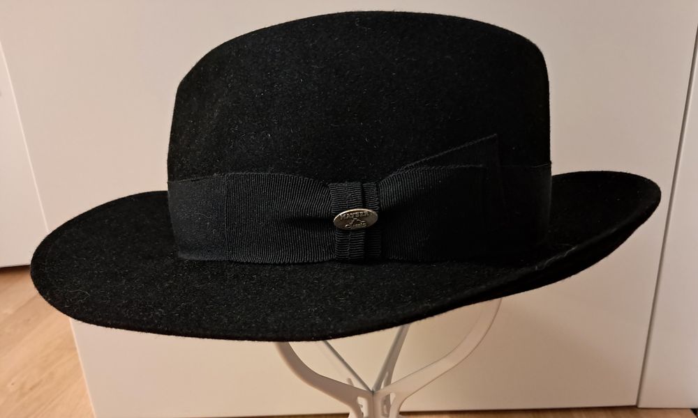 Kapelusz  męski typ"fedora niemieckiej firmy Mayser,stan idealny