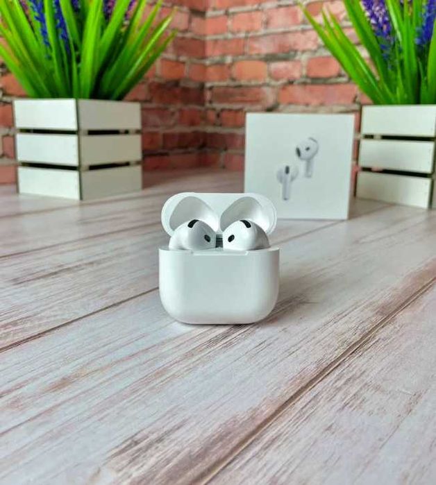 Навушники AirPods 4 (2025) - беспроводные наушники эпл iOS 18+