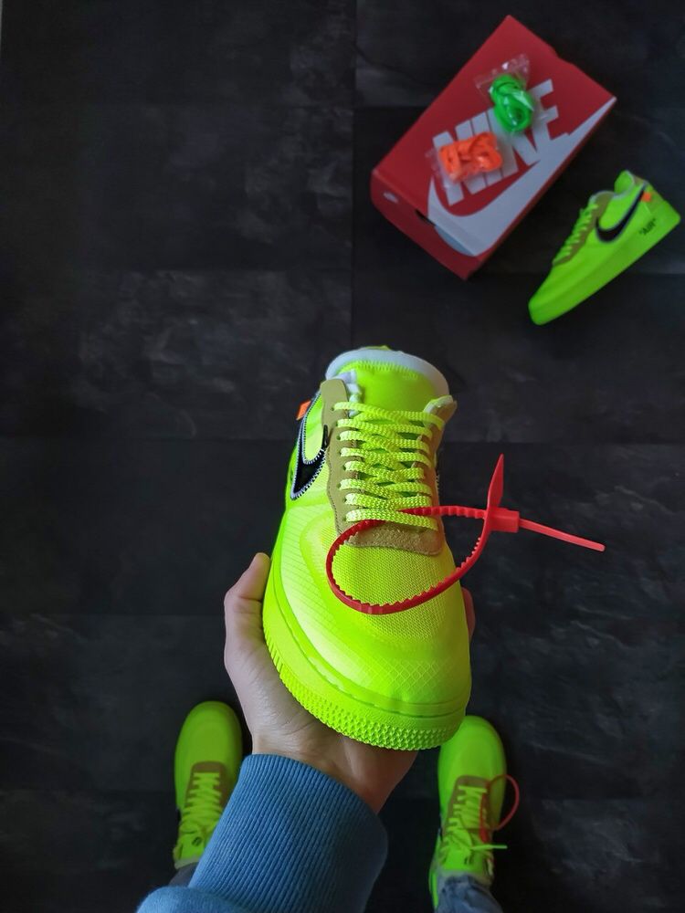 Buty Nike Air Force x Off-White Volt 36-45 unisex trampki