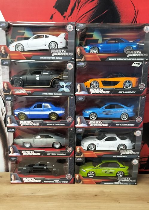 Kolekcja Jada Toys 1/24 Fast & Furious Szybcy i Wściekli