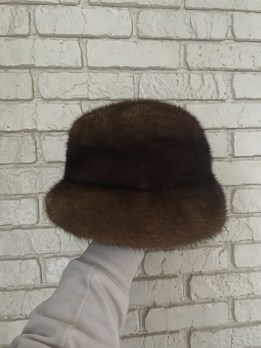 Шапка натуральне хутро норка меховая шапка Rosenberg Lenhart