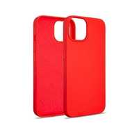 Beline Etui Silicone Iphone 14 / 15 / 13 6.1" Czerwony/Red