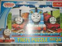 Puzzle Maxi Tomek i przyjaciele, Trefl, 24 dużych elementów