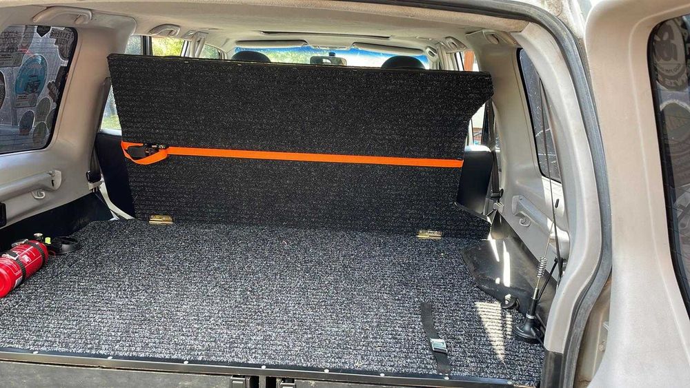 Zabudowa wyprawowa, dwie szuflady z łóżkiem pod Pajero 3 i inne