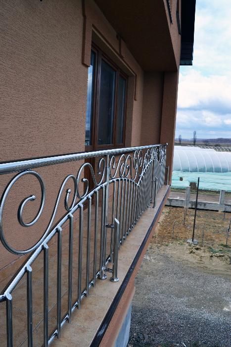 Перила із нержавійки / нержавіюча сталь / перила з металлу