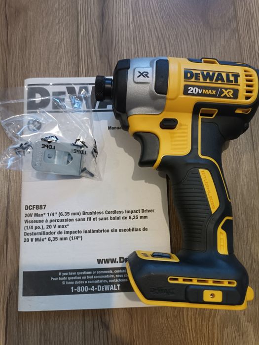 DeWalt DCF887 20V Max ударний безщітковий гвинтоверт