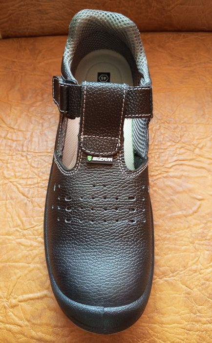 Нові робочі черевики, сандалі з натуральної шкіри, 45 розмір