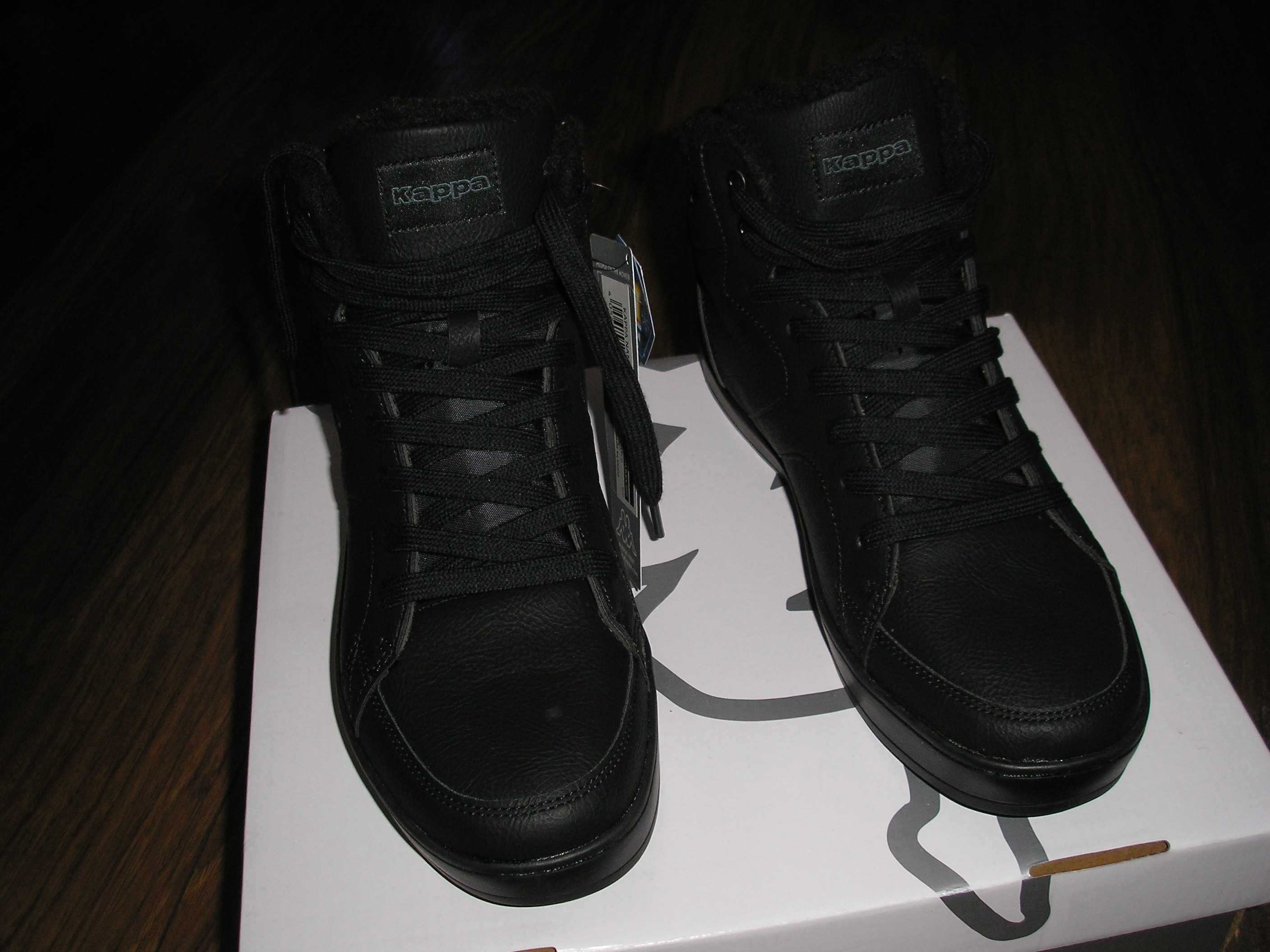 NOWE Buty Kappa zimowe model Nanook 43 czarne ocieplane