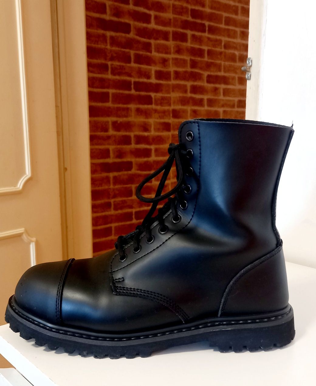 Botas de couro brandit 43