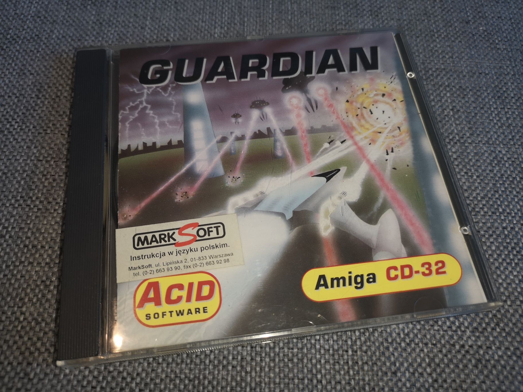 Guardians AMIGA CD32 gra (stan kolekcjonerski) kioskzgrami