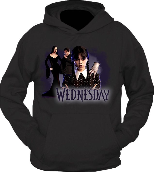 Bluza z kapturem Wednesday Addams PRODUCENT