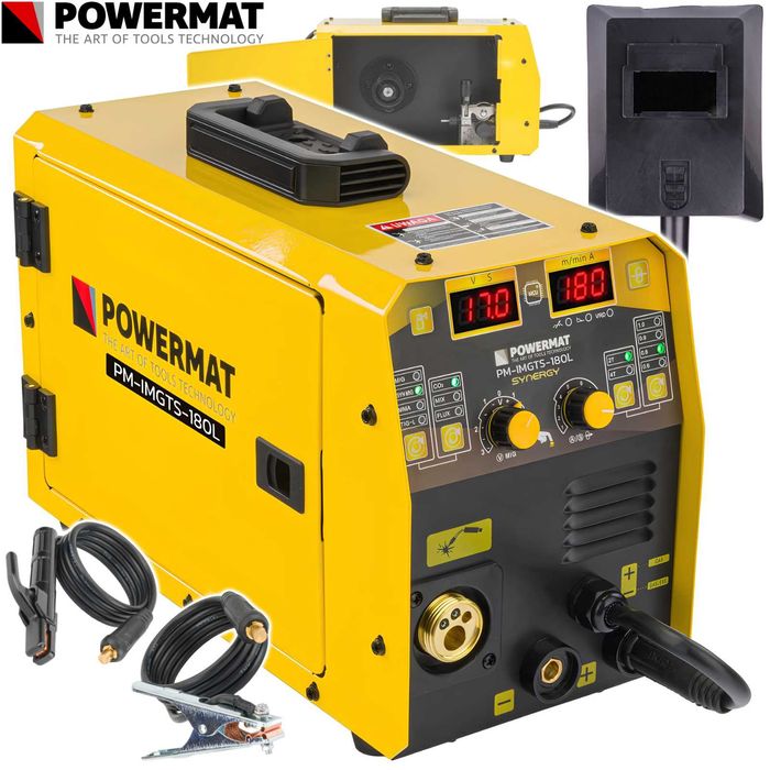 POWERMAT Spawarka Inwertorowa Inwerterowa Migomat Mig Mag Mma PM1337