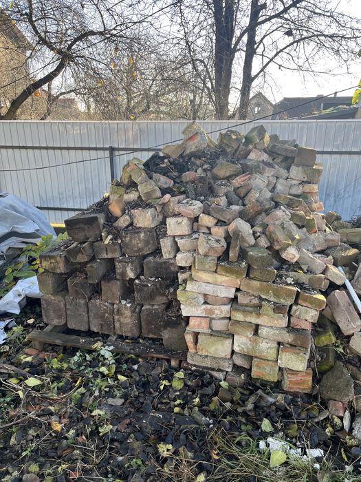 Кірпіч, шпали б/в САМОВИВІЗ