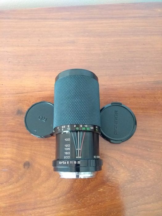 Lente zoom soligor 80-200m