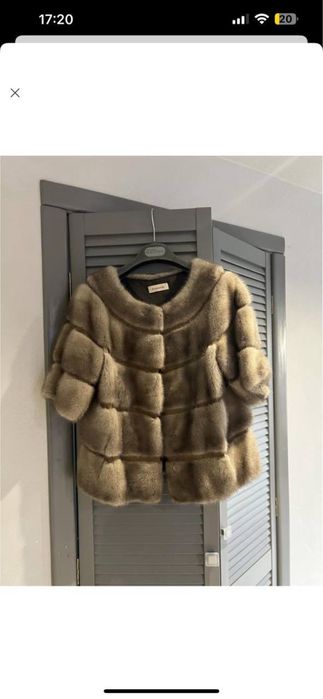 Норковий полушубок