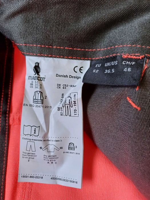 Mascot spodnie robocze Cordura rozmiar L Nowe z metką