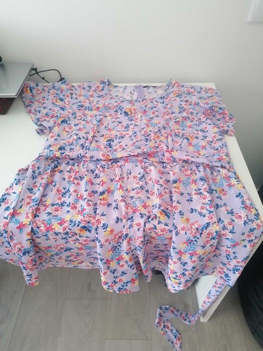 Macacão florido shein 4XL