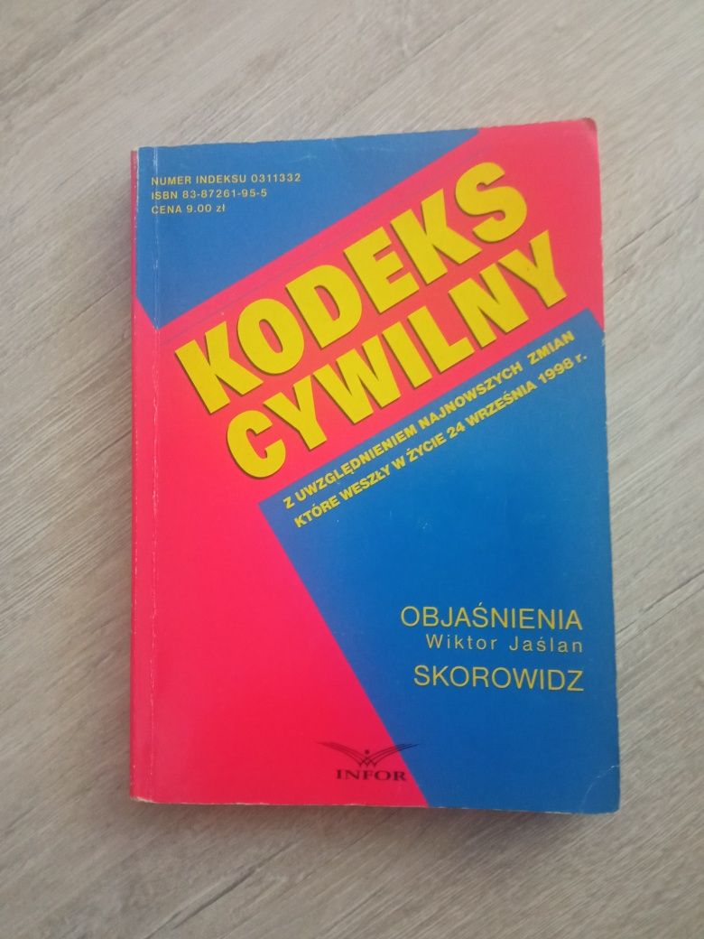 Kodeks cywilny. Wiktor Jaślan