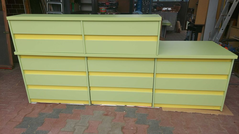 Biurko, Lada sklepowa, zabudowa, wyposażenie sklepu 260cm