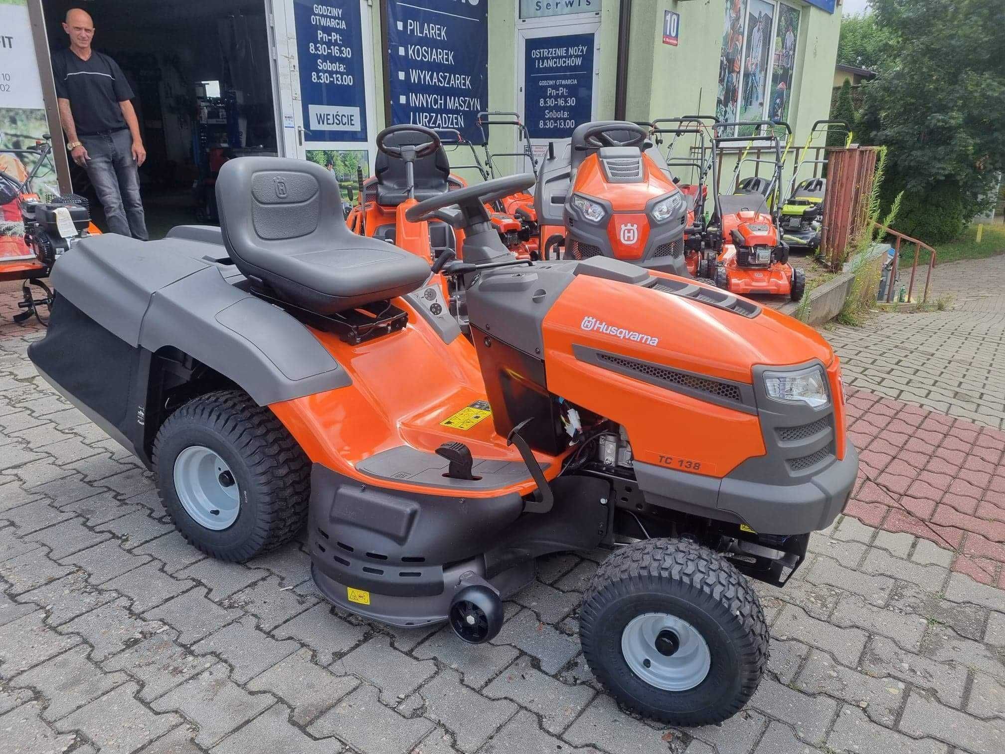 Traktor  ogrodowy Husqvarna TC138 Nowy! Gwarancja! Raty! PROMOCJA!