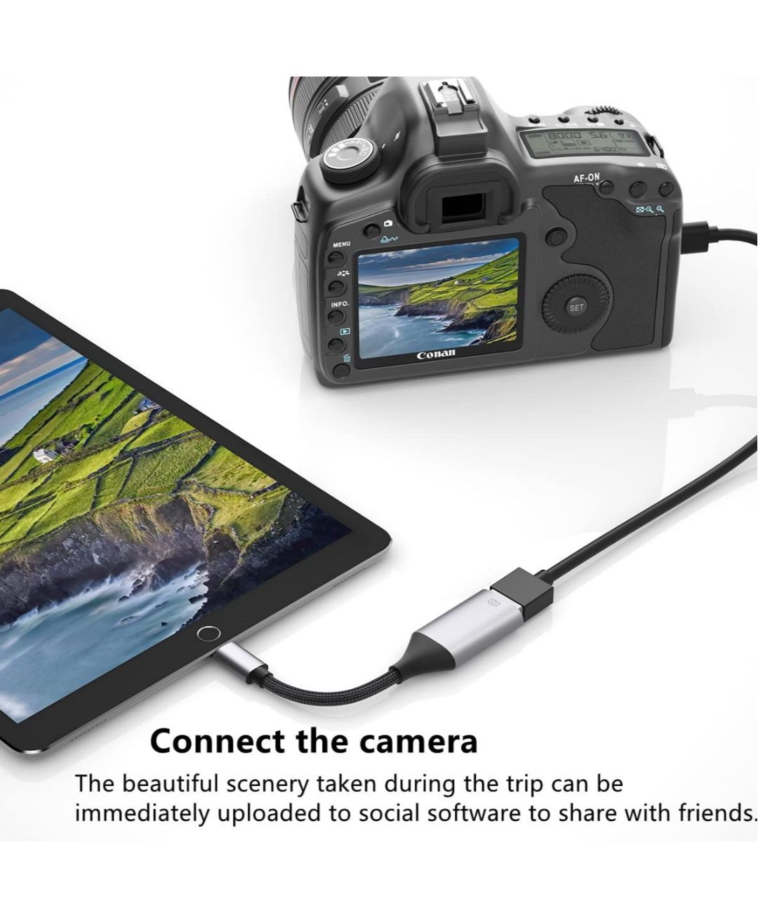 IVSHOWCO Adapter Lightning na USB