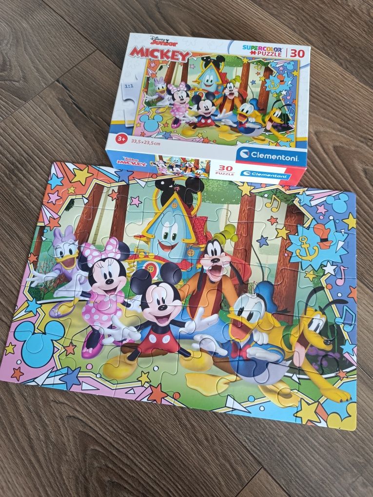 Puzzle Myszka Miki i przyjaciele Clementoni, 3+, 30 elementów