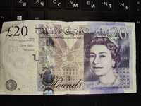 Колекційна Купюра банкнота номінал 20 фунтів стерлінгів 2006 рік